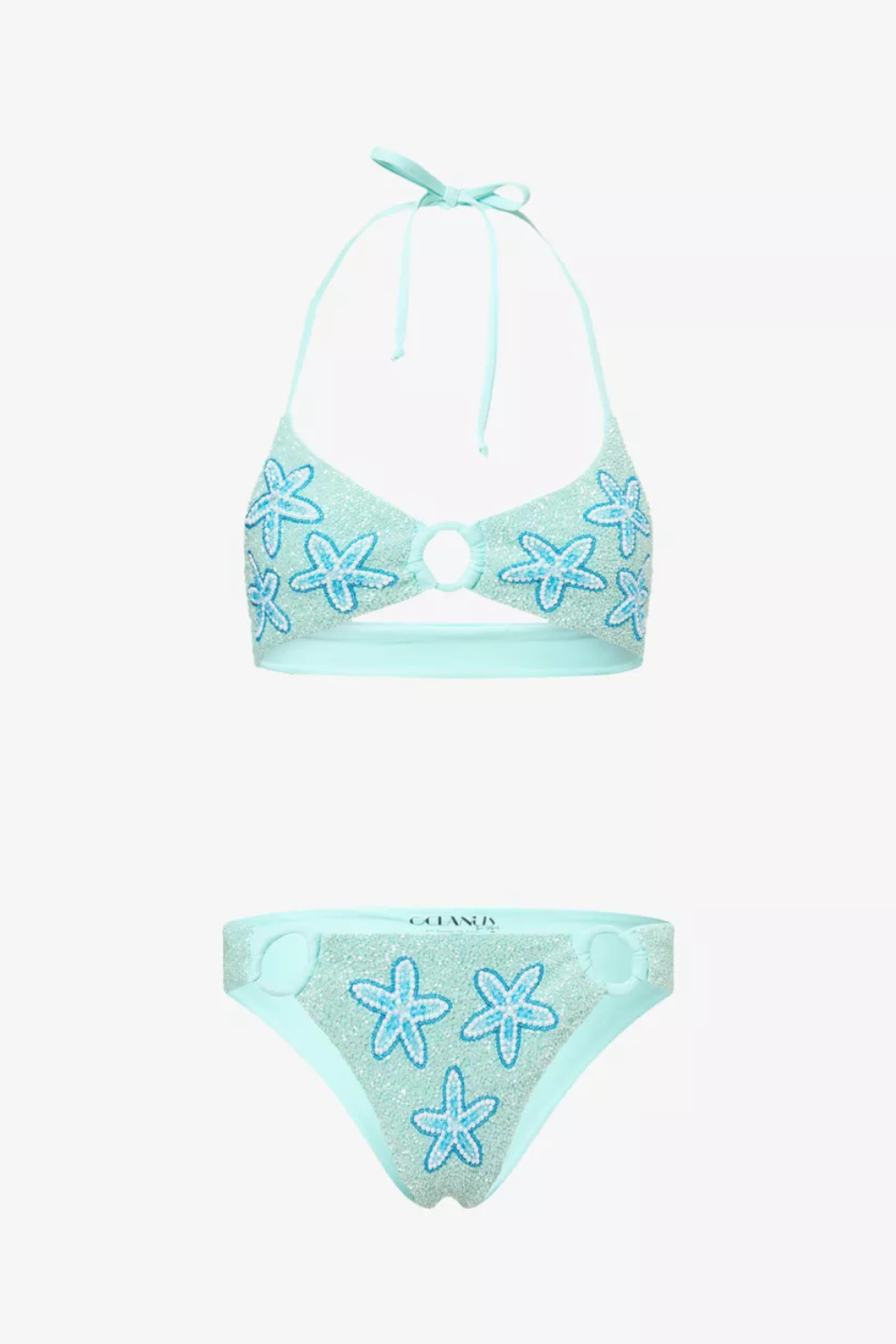OCEANUS, Mias Marina Rhinestone-Embellished Bikini