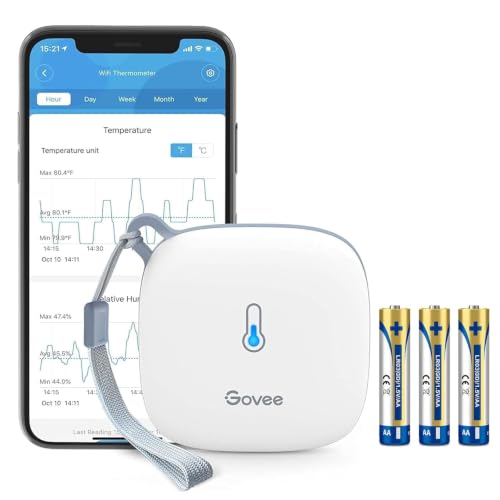 Govee Wifi Room Thermometer Hygrometer, Digital Temperature Humidity Meter