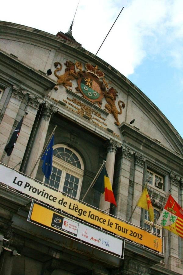 The place Saint Lambert, where this year's Tour de France will also start
