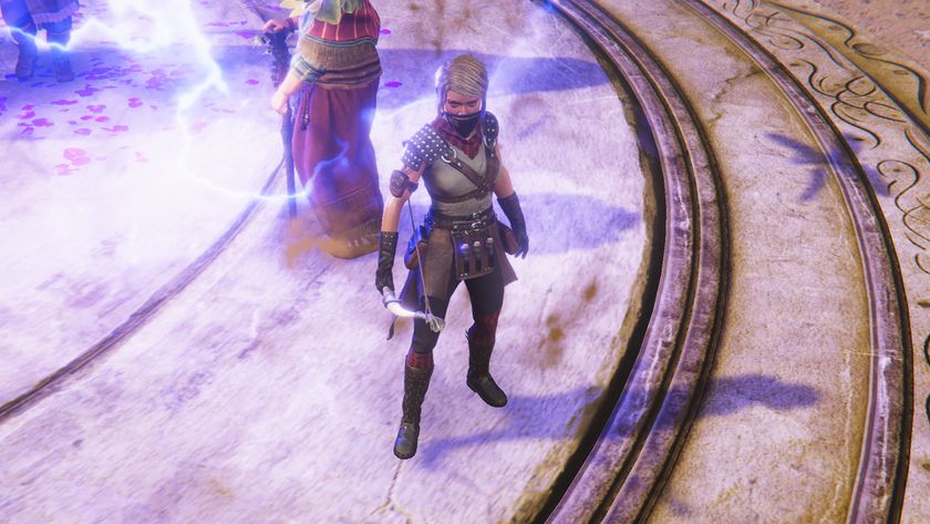 Last Epoch screenshot of a rogue character carrying a bow