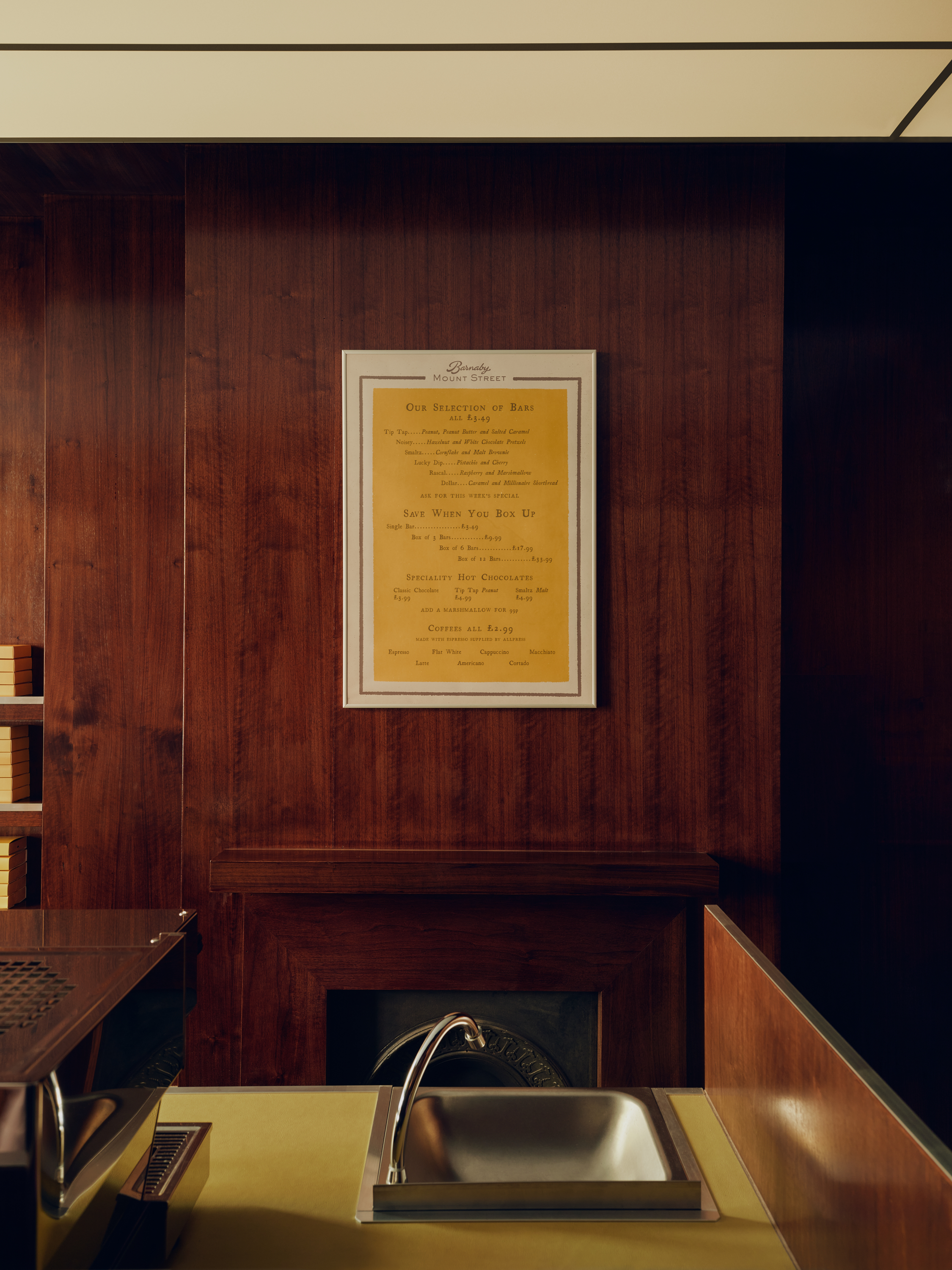 Barnaby chocolate bars