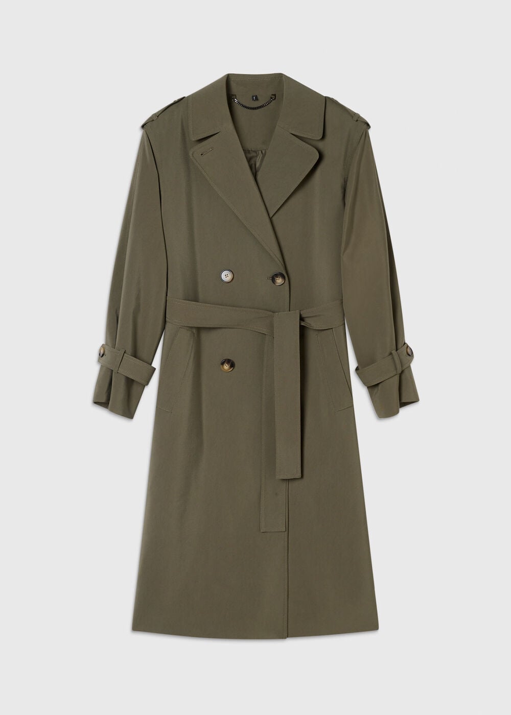 Khaki Riley Trench Coat