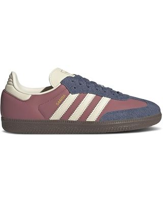 Adidas Samba Og Womens Sneaker (white Crimson Navy, 7)