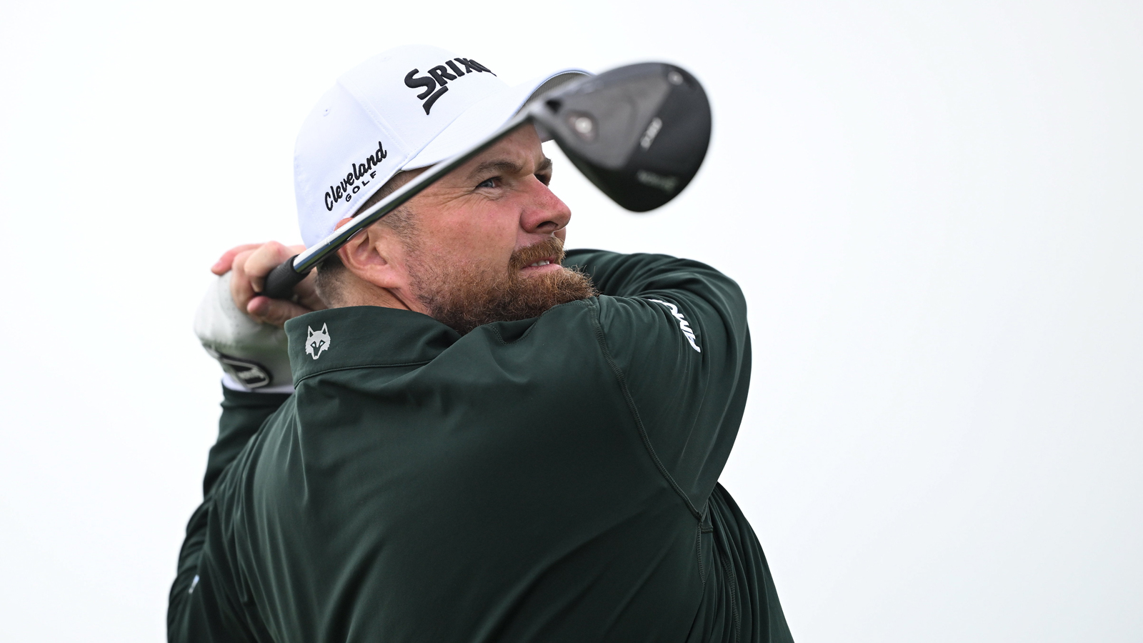 Shane Lowry hits a driver off the tee