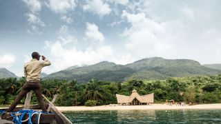 Arrival at Greystoke, the Nomad Tanzania camp in Mahale National Park, Tanzania