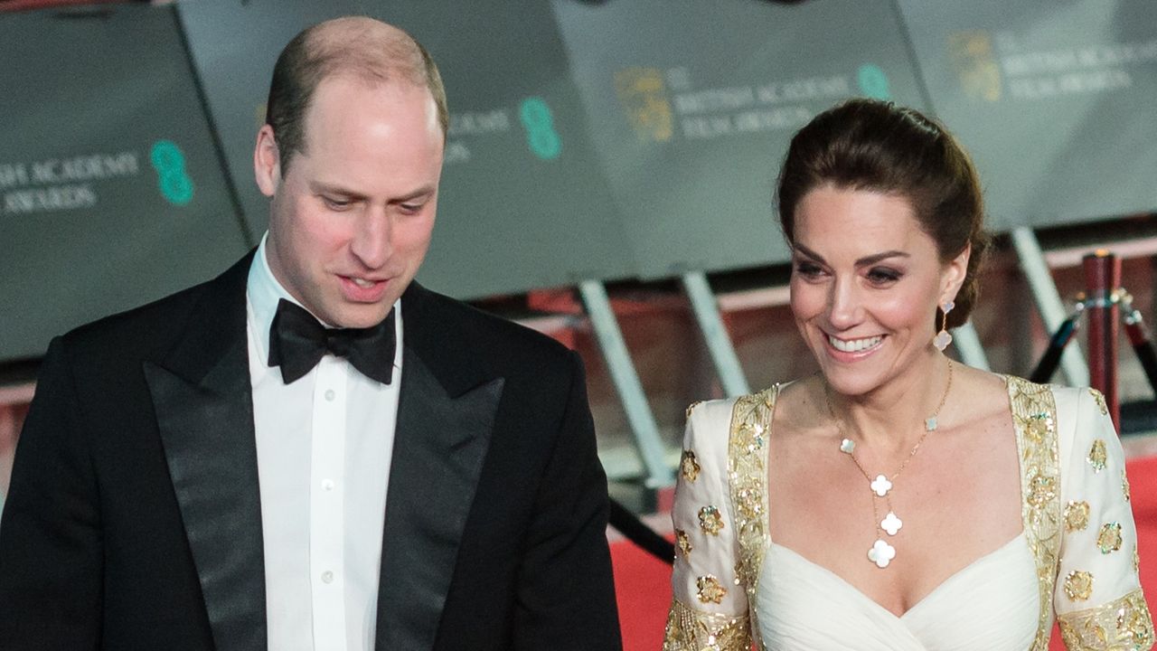 duke and duchess of Cambridge red carpet