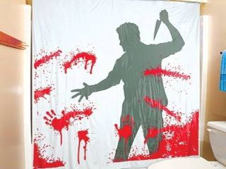 Psycho Shower Curtain