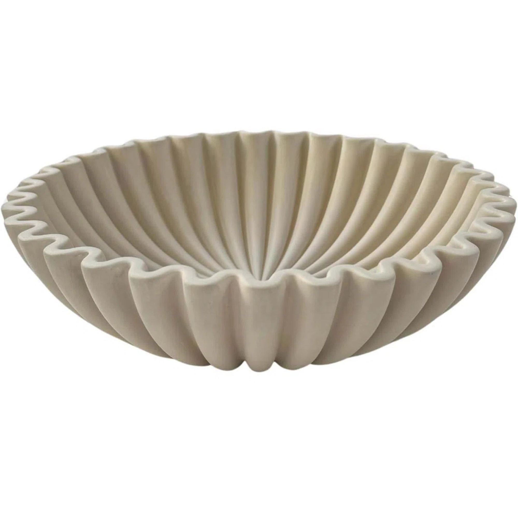 Concrete Large Decorative Bowl