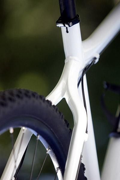 Trek's 69er boasts clearance for up to a 2.5" tire.