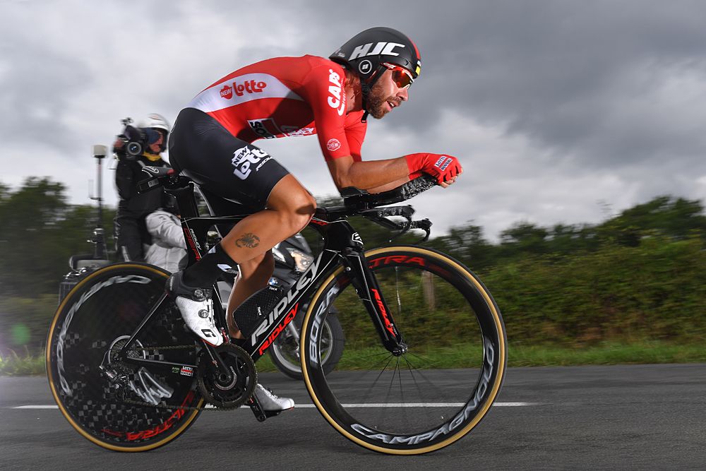 Thomas De Gendt (BEL - Lotto Soudal) during the stage 20 time trial