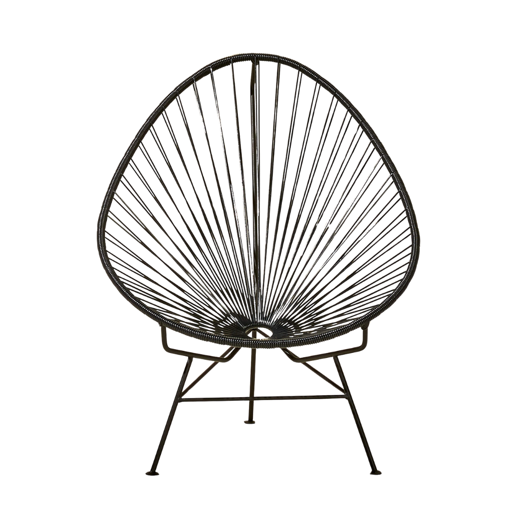 CB2, Acapulco Black Outdoor Chair