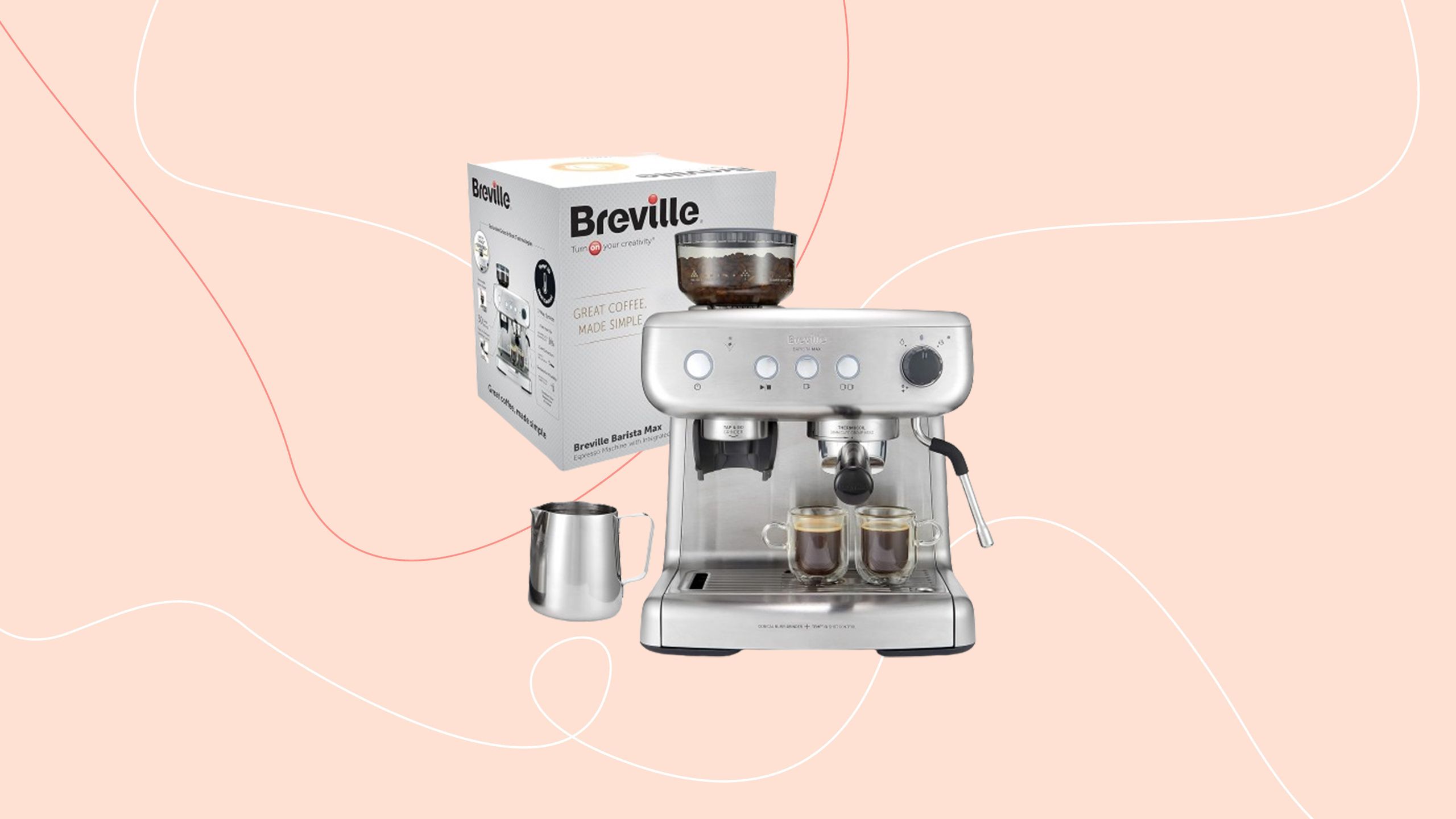 This bean-to-cup Breville coffee machine is now under £300 - as a ...
