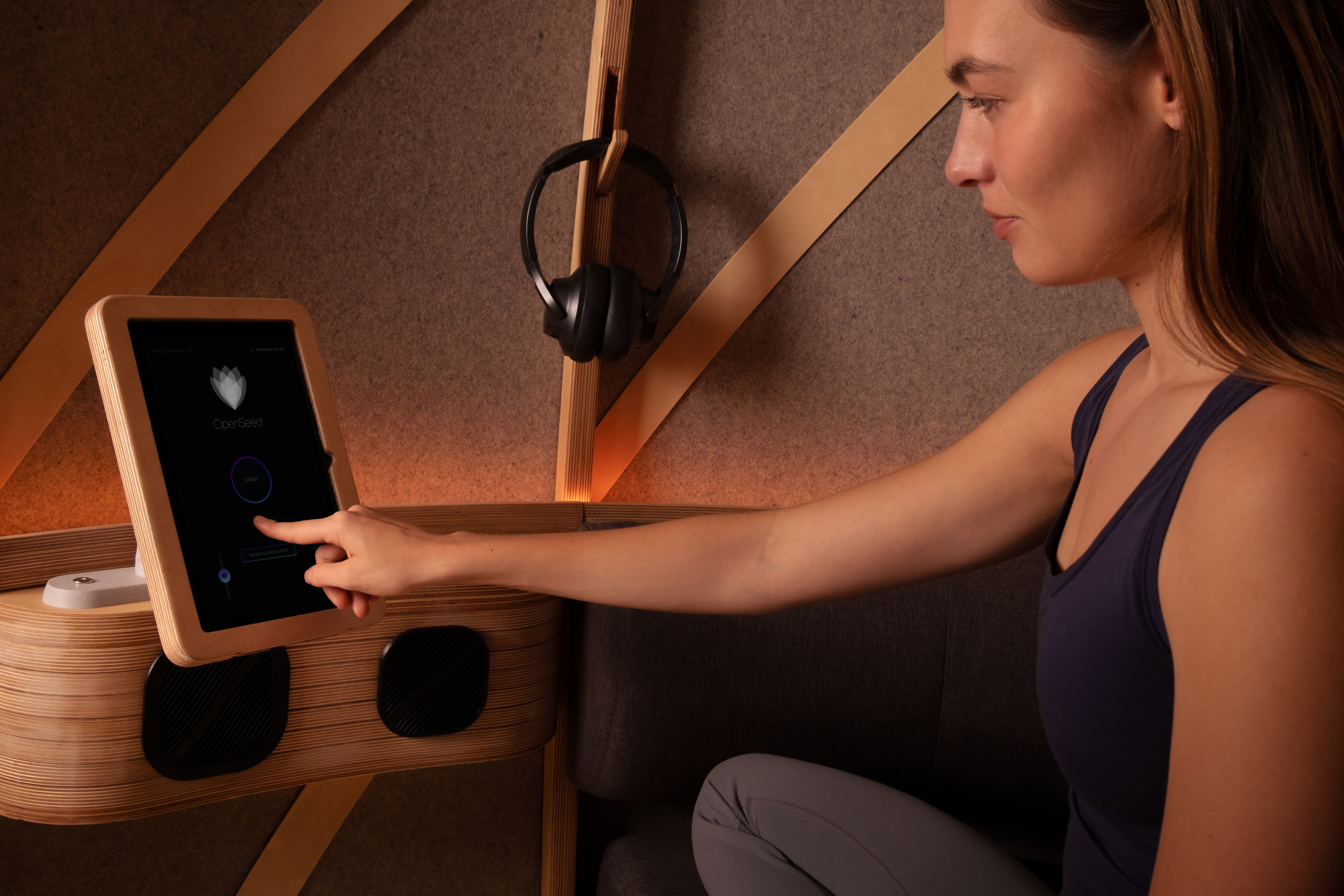 Iris Meditation Pod by OpenSeed and Fuseproject