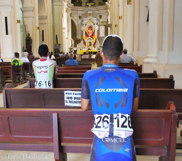 A prayer before stage 8
