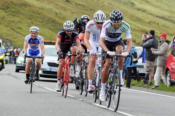 Kristian House leads the breakaway
