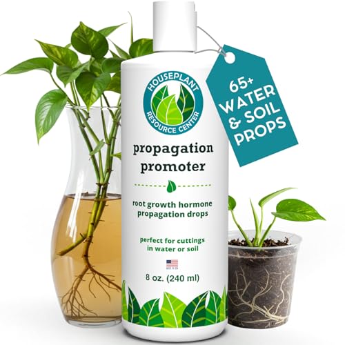 Houseplant Prop Drops - Propagation Promoter &amp;amp; Root Growth Hormone | Root Stimulator for Cuttings | Supports Stronger, Healthier Plants | Easy-To-Use Liquid Formula for Water &amp;amp; Soil Propagation | 8oz