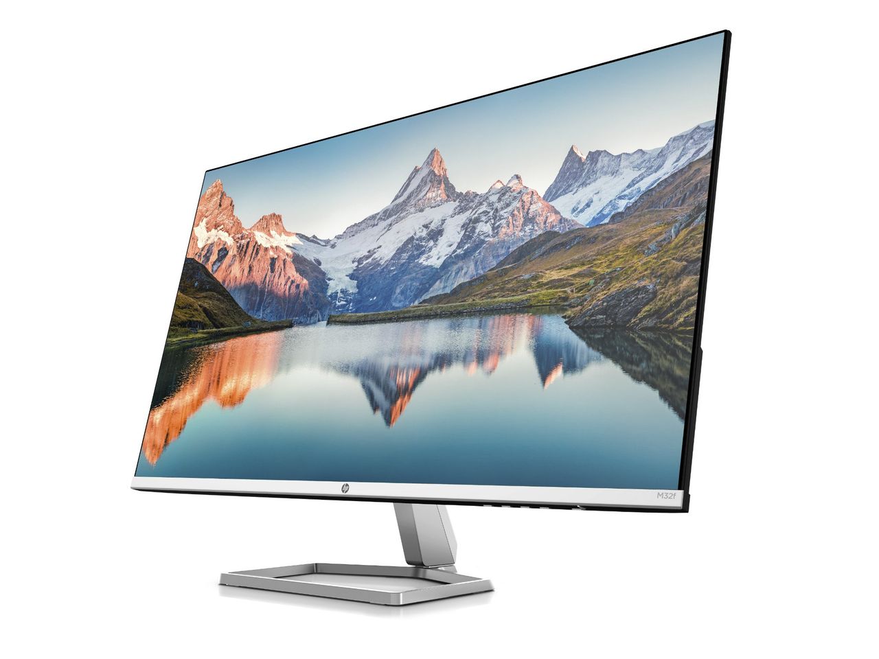 HP M32f Fhd Monitor Front Left