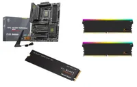 AMD MSI MAG X870E Tomahawk Wifi, 32GB V-Color Manta XSky RAM, 1TB WD SN850X SSD