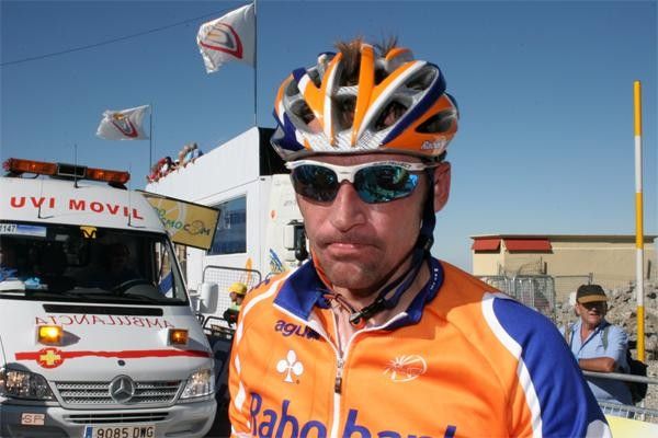 Denis Menchov (Rabobank) admitted at the finish that his form is perhaps on the way down after a good Tour de France. He is the defending champion after the disqualification of Roberto Heras for doping.
