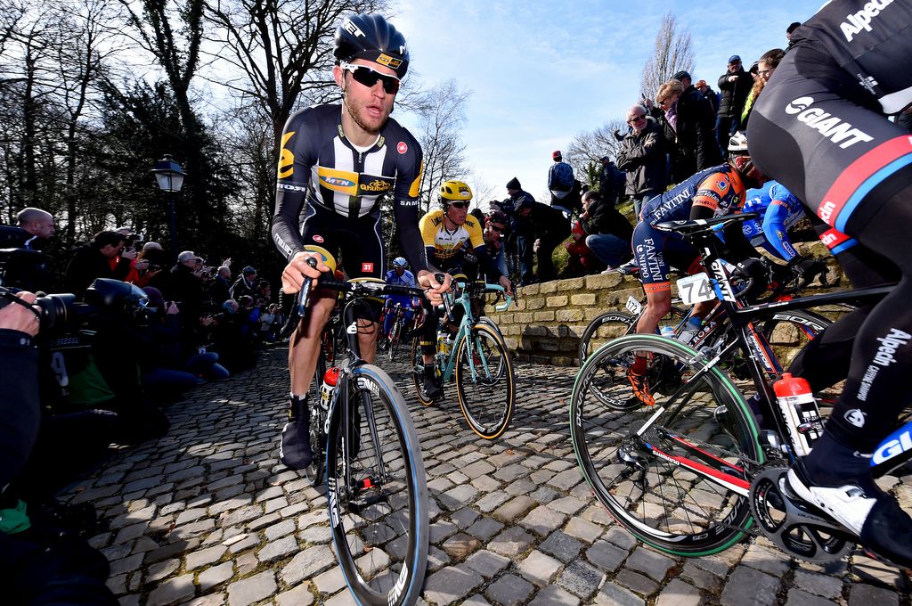 Theo Bos (MTN-Qhubkea) on the Muur