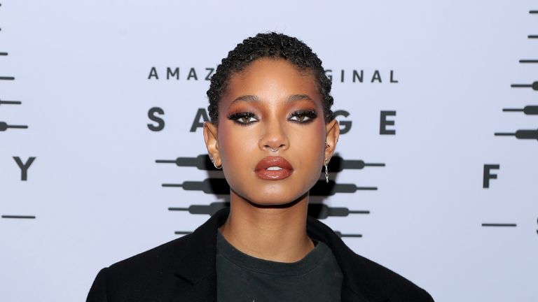 Willow Smith attends Rihanna's Savage X Fenty Show