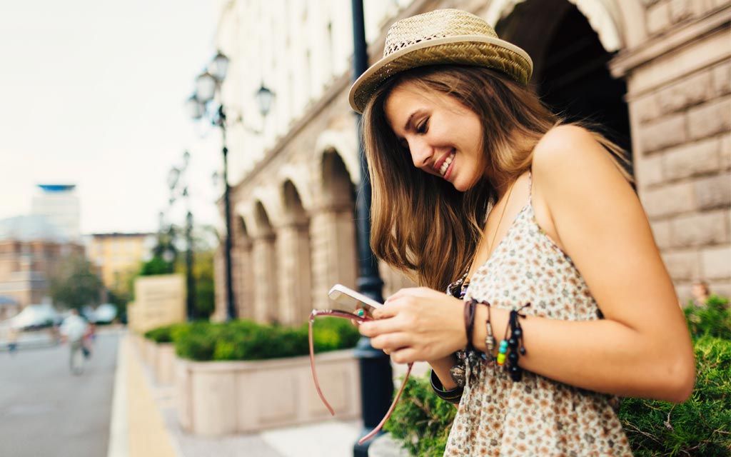 Girl Chatting