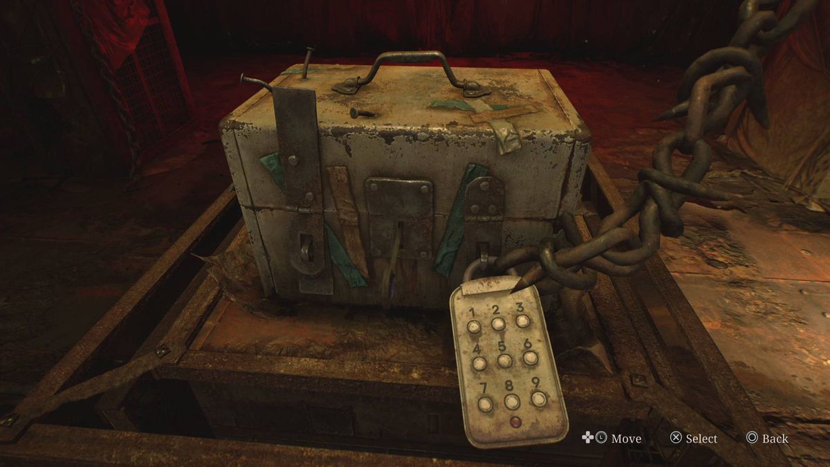 Silent Hill 2 remake chained box keypad code hospital