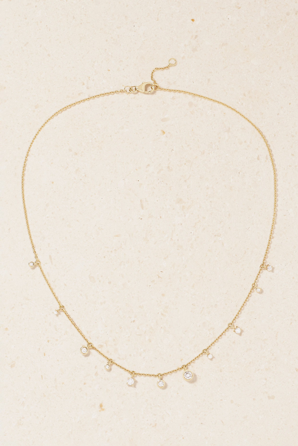 18-Karat Gold Laboratory-Grown Diamond Necklace