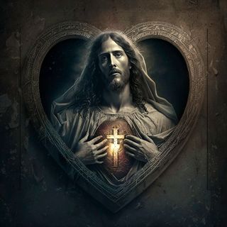 AI-generated image of Jesus