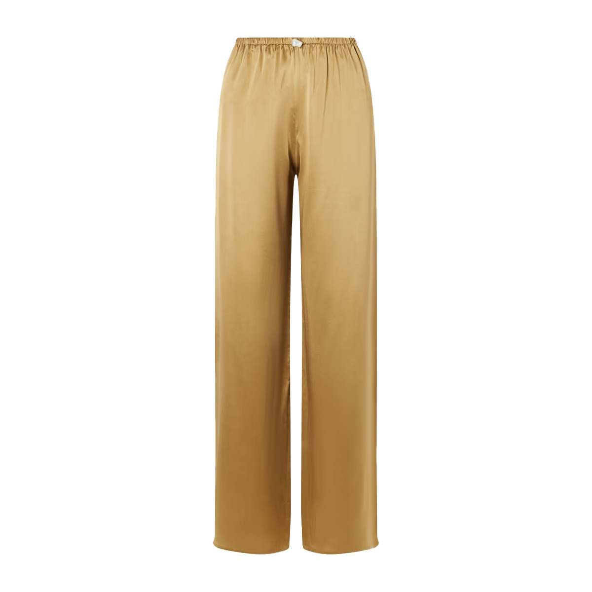 SARA CRISTINA, Playa Silk-Satin Straight-Leg Pants