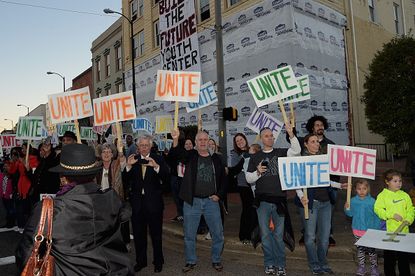 A protest in Selma, Alabama