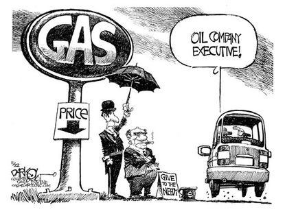 Editorial cartoon gas prices oil