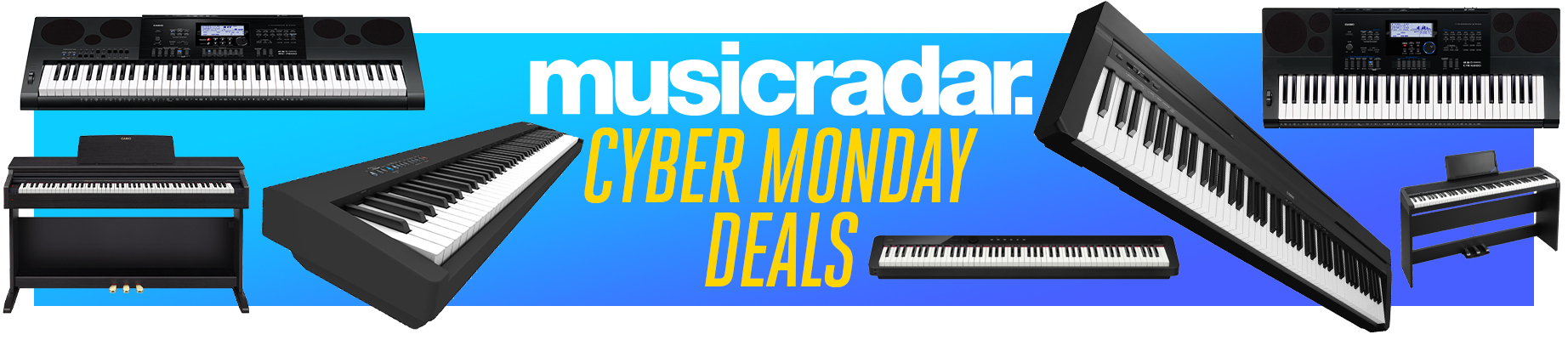 Cyber monday store keyboard piano