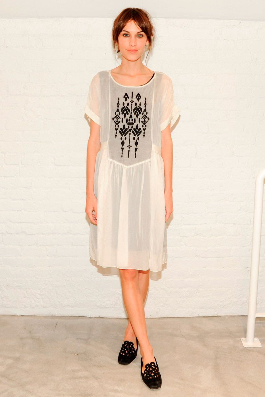 Alexa Chung at the Pas De Calais flagship launch in New York