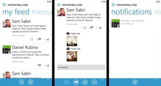 Yammer for Windows Phone Screenshots