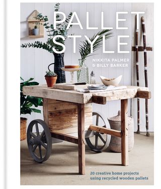 wooden pallets trolley table
