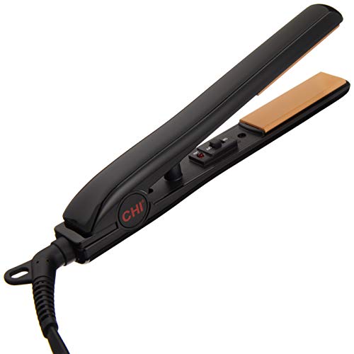 Chi Tourmaline Ceramic Mini Flat Iron, Hair Straightener for an Even & Smooth Finish, Dual Voltage, 0.75" Iron