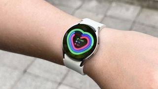 Samsung Galaxy Watch 6 on a person's wrist
