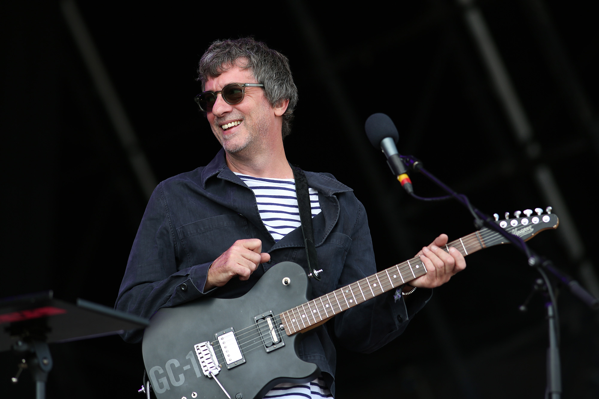Graham Coxon of The Waeve performs on the Castle Stage during Day 2 of Victorious Festival on August 24, 2025 in Southsea, England.