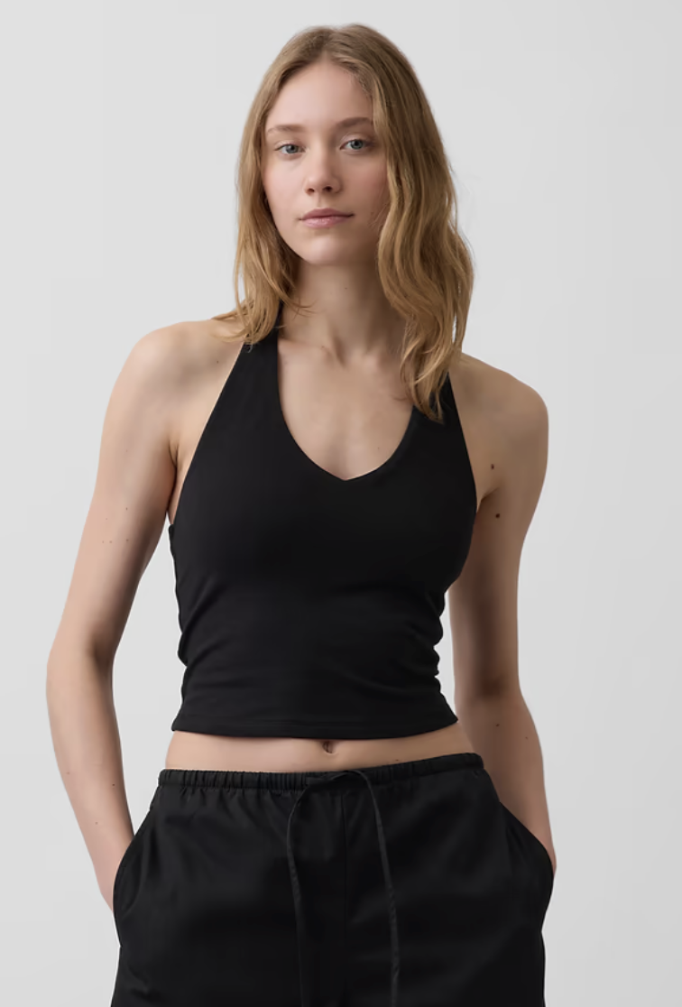 Gap, Closeknit Halter Crop Top