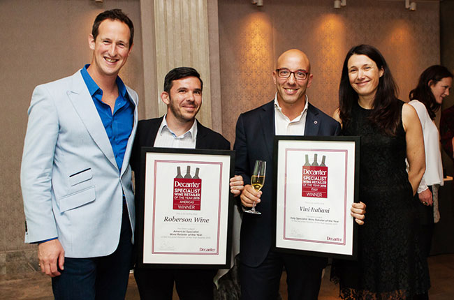 Decanter Retailer Awards 2015
