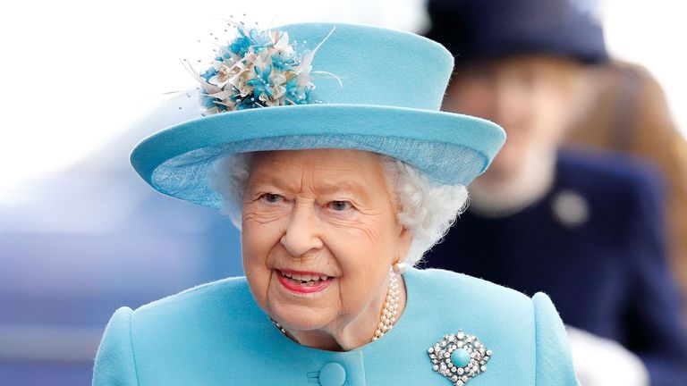 The Queen visits the British Airways headquarters