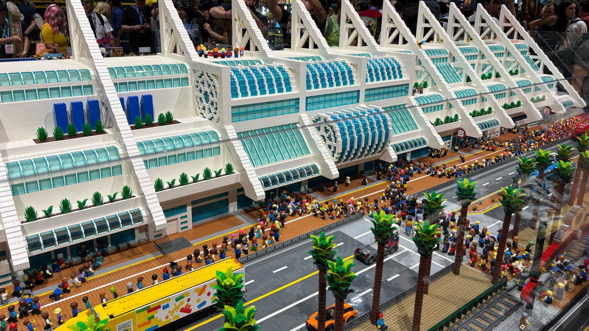Lego display at San Diego Comic-Con 2025