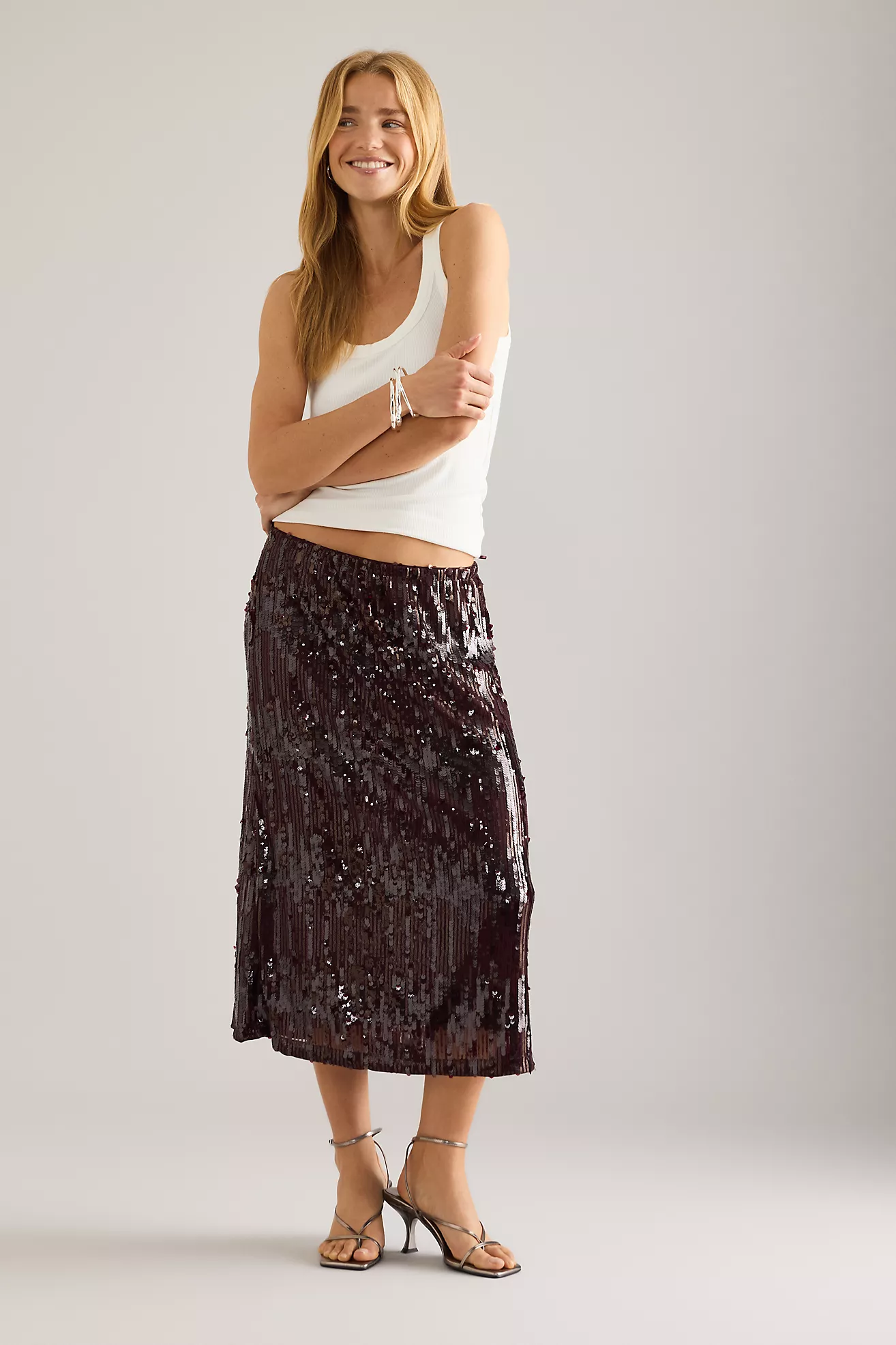 Baum Und Pferdgarten Jaino Sequin Midi Skirt