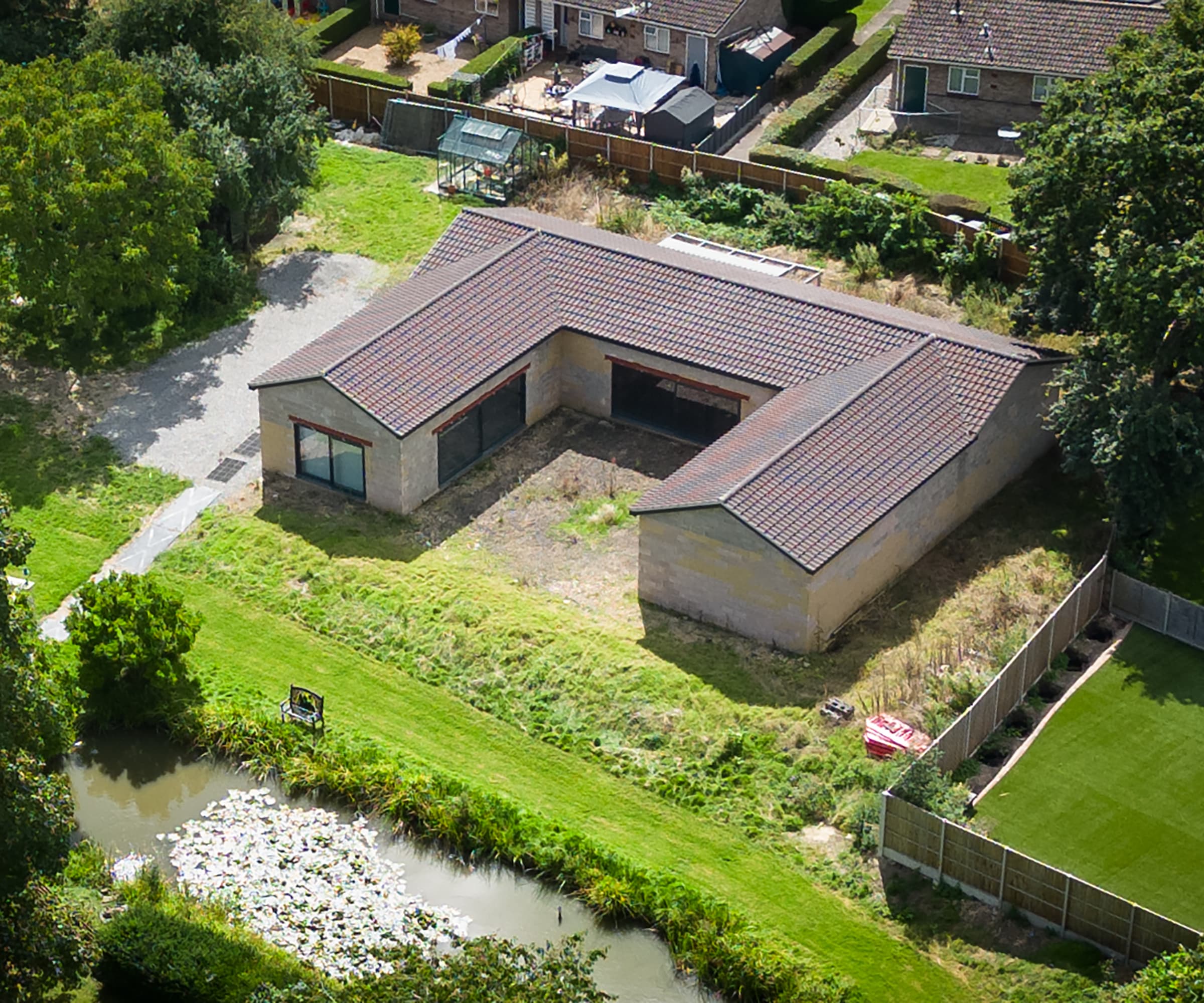 The Captin Tom pool house that was demplished
