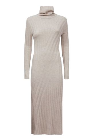 Cady Fitted Knitted Midi Dress