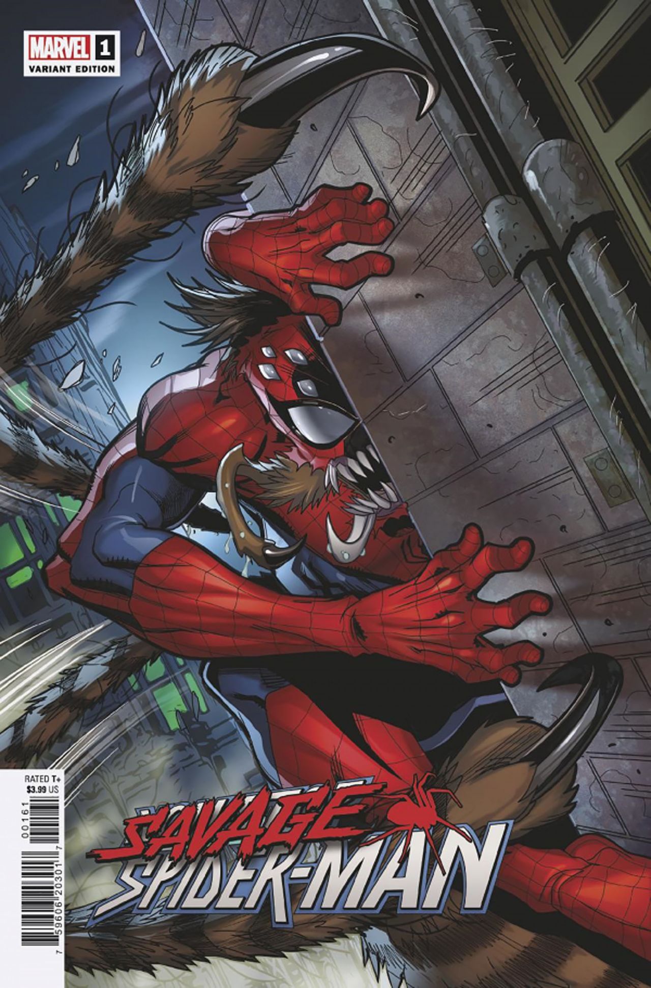 Savage Spider-Man #1 variant cover