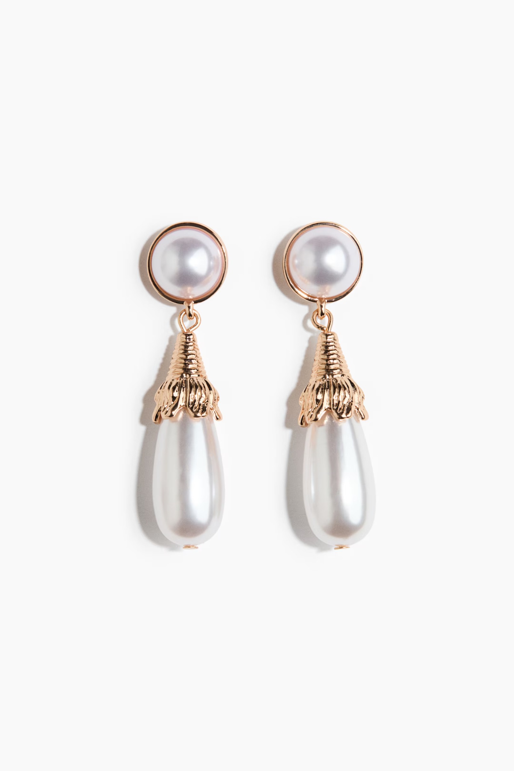 H&amp;amp;M, Teardrop Pendant Earrings