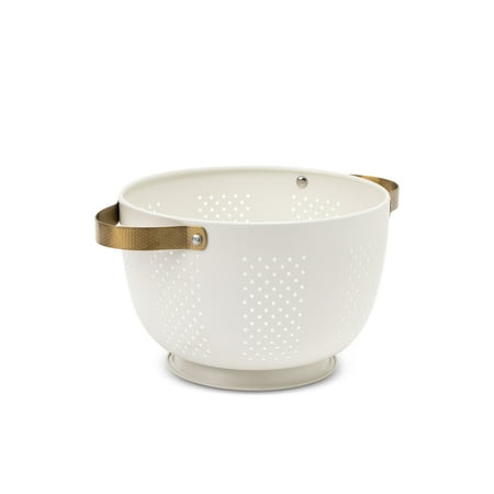 Thyme &amp;amp; Table Cream and Gold Colander