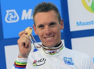 Philippe Gilbert turned around his 2012 with a world championship gold medal.